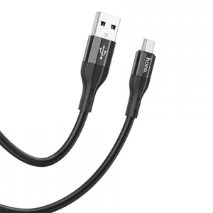 Кабель Hoco X72 USB to MicroUSB 2.4A 1м Black