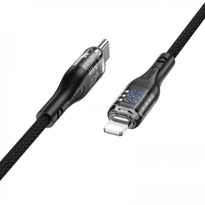 Кабель Hoco U115 Type-C to Lightning PD20W 1.2m Black