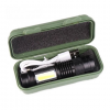 Ручний ліхтар BL-525-XPE+COB Black 194627