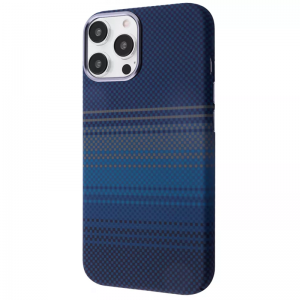 Чохол WAVE Gleam MagSafe для Iphone 16 Pro Max Blue stripes