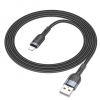 Кабель Hoco U117 USB to Lightning 2.4A 1.2m Black 193933