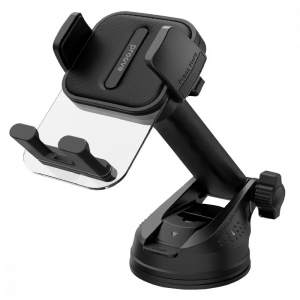 Автотримач для телефону Proove Crystal Clamp Black