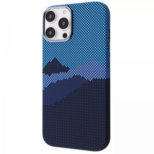 Чохол WAVE Gleam MagSafe для Iphone 15 Pro Max Blue mountain