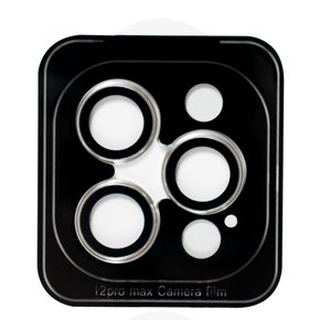 Захисне скло Lens на камеру для для Iphone 12 Pro Max Silver
