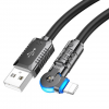 Кабель Hoco U118 USB to Lightning 2.4A 1.2м Black