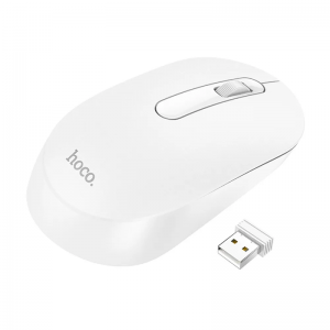 Миша бездротова Hoco GM14 Platinum White