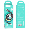 Кабель Hoco U110 USB to Lightning 2.4A 1.2м Black 194015