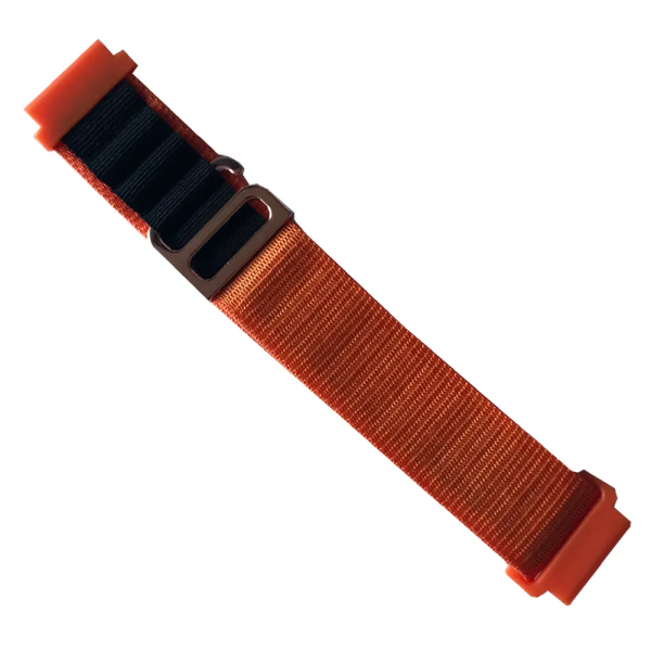 Ремінець Alpine Loop для Xiaomi Amazfit / Samsung 20 mm Black/Orange