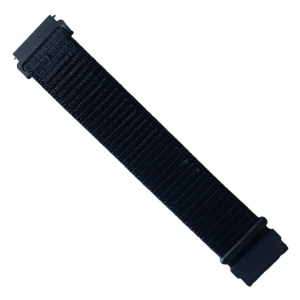 Ремінець Nylon для Xiaomi Amazfit / Samsung 22 mm Black
