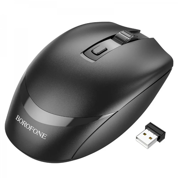 Миша бездротова BOROFONE BG7 Black