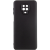 Чохол ETMA Liquid Silk Camera для Xiaomi Redmi Note 9s / Note 9 Pro Black