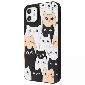 Чохол WAVE Doodle для Iphone 11 Cats