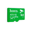 Карта пам’яті Hoco TF U3 V30 A2 Class 10 64GB Green
