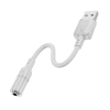Адаптер HOCO LS37 USB to 3.5mm Gray 194087