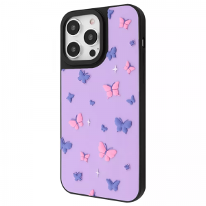 Чохол WAVE Doodle для Iphone 14 Pro Butterflies