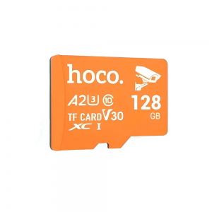 Карта пам’яті Hoco TF U3 V30 A2 Class 10 128GB Orange