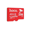 Карта пам’яті Hoco TF U3 V30 A2 Class 10 256GB Red