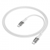 Кабель Hoco U111 Type-C to Type-C 60W 1.2m Gray 193789