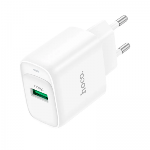 Зарядний пристрій HOCO C140A QC3.0 1USB 18W White