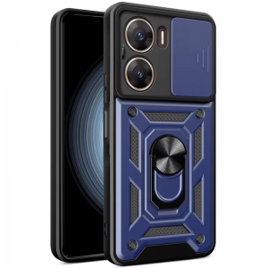 Протиударний чохол Camsh Serg Ring для Xiaomi Poco X7 Pro Синій