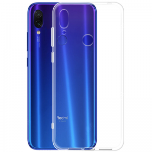 Чохол Stez 1.5мм із захистом камери для Xiaomi Redmi Note 7 / 7 Pro Прозорий