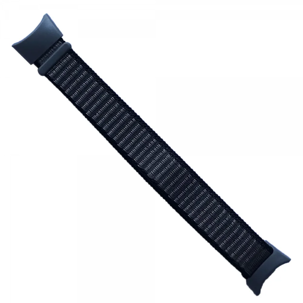 Ремінець Nylon для Xiaomi Mi Band 8/9 Grey/Black