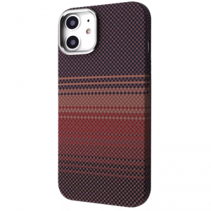 Чохол WAVE Gleam MagSafe для Iphone 11 Gold stripes