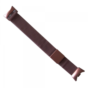 Ремінець Milanese Loop для Xiaomi Mi Band 8/9 Rose gold