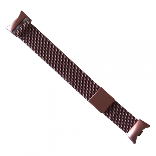 Ремінець Milanese Loop для Xiaomi Mi Band 8/9 Rose gold