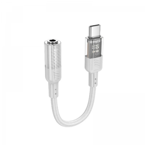 Адаптер HOCO LS37 Type-C to 3.5mm Gray