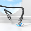 Кабель Hoco U118 Type-C to Lightning 3A 27W 1.2м Black 193808