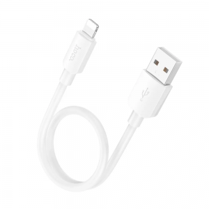 Кабель Hoco X96 USB to Lightning 12W 2.4A 0.25m White