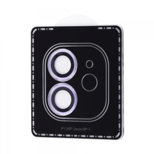 Захисне скло Lens на камеру для для Iphone 11 / 12 / 12 mini Purple