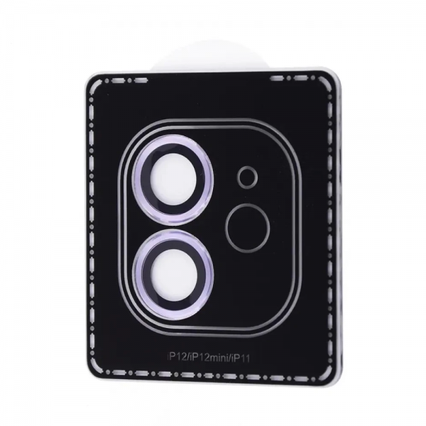 Захисне скло Lens на камеру для для Iphone 11 / 12 / 12 mini Purple