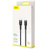 Кабель Baseus Cafule Type-C to Lightning PD 20W 1m Gray/Black 194992