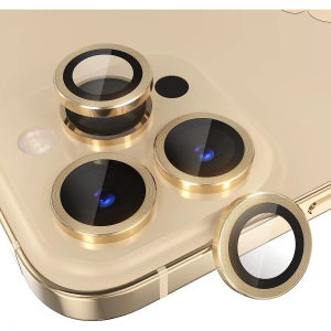 Захисне скло Lens на камеру для для Iphone 12 Pro Max Gold