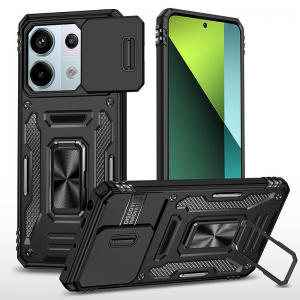 Протиударний чохол Camsh Army Ring для Xiaomi Redmi Note 13 Black