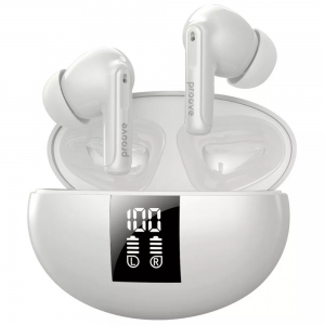 Навушники бездротові Proove Thunder Buds SE TWS ANC APP White