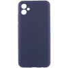 Чохол Silicone Lakshmi AAA Full Camera для Samsung Galaxy A07 Midnight blue