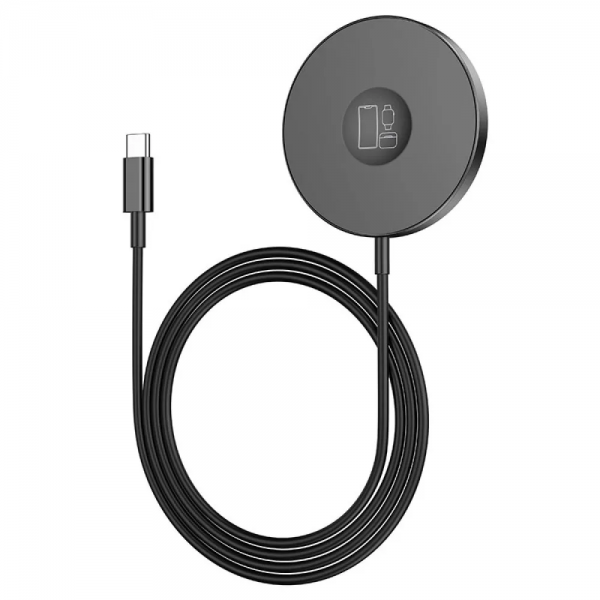 Бездротовий зарядний пристрій BOROFONE BQ18 3в1 Type-C Black