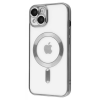 Чохол Metal Matte MagSafe для Iphone 14 Silver