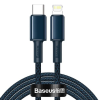 Кабель Baseus High Density Braided Type-C to Lightning PD 20W 1m Blue