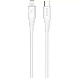 Кабель Proove GridLine Type-C to Lightning 27W 1m White