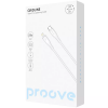Кабель Proove GridLine Type-C to Lightning 27W 1m White 194946