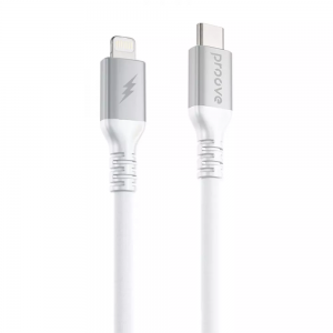 Кабель Proove ReGen Silicone Type-C to Lightning 27W 1m White