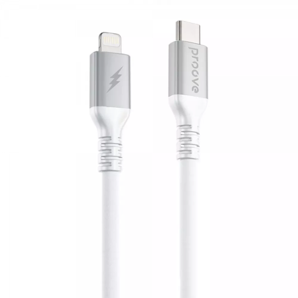 Кабель Proove ReGen Silicone Type-C to Lightning 27W 1m White
