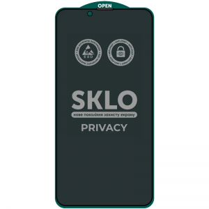 Захисне скло Perfect SKLO Privacy для Iphone 13 / 13 Pro / 14 / 16e Black