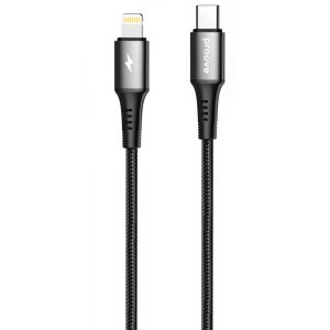 Кабель Proove WireX Type-C to Lightning 27W 1м Black