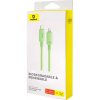 Кабель Baseus Habitat Type-C to Lightning PD 20W 1m Natural Green 195019