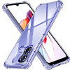 Чохол ETMA Armored із захистом камери для Xiaomi Redmi 12C Прозорий 194714